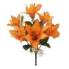 Picture of 34cm TIGER LILY BUSH WITH GYP ASSORTED X 24pcs