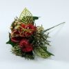 Picture of XMAS PICK WITH APPLE LEAF AND PARCEL RED X 96pcs