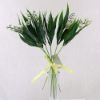 Picture of PLASTIC LILY OF THE VALLEY BUNDLE OF 6 WHITE