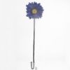 Picture of SINGLE GERBERA 21 INCH ROYAL BLUE/BLACK