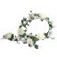 Picture of ROSE LILY AND STEPHANOTIS 6ft GARLAND WHITE