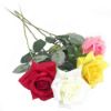 Picture of 55cm SINGLE OPEN ROSE YELLOW