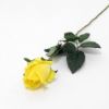 Picture of 66cm SINGLE PERFECT ROSEBUD YELLOW