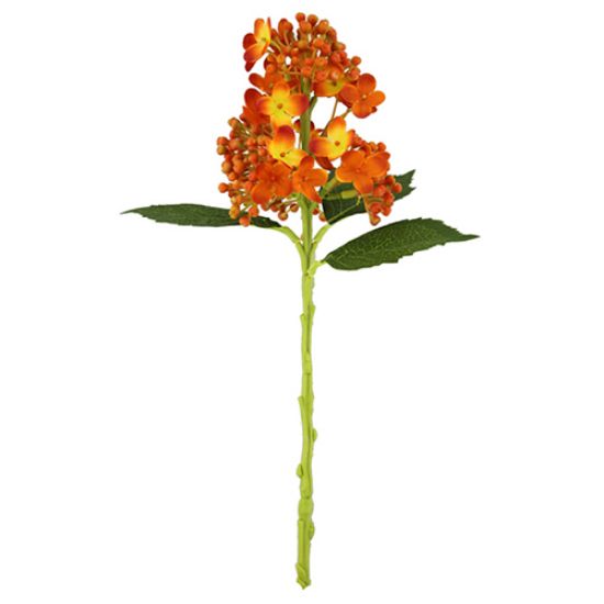 Picture of 38cm BUDDING HYDRANGEA SPRAY ORANGE