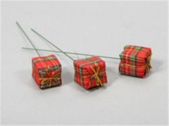 Picture of FOIL GIFTBOX PICK X 72 TARTAN