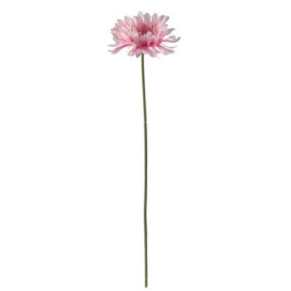 Picture of 64cm SINGLE LARGE SHAGGY GERBERA LIGHT PINK