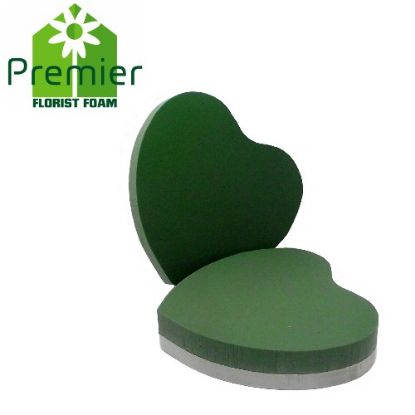 Picture of Premier® WET FLORAL FOAM 25cm (10 INCH) HEART X 2pcs
