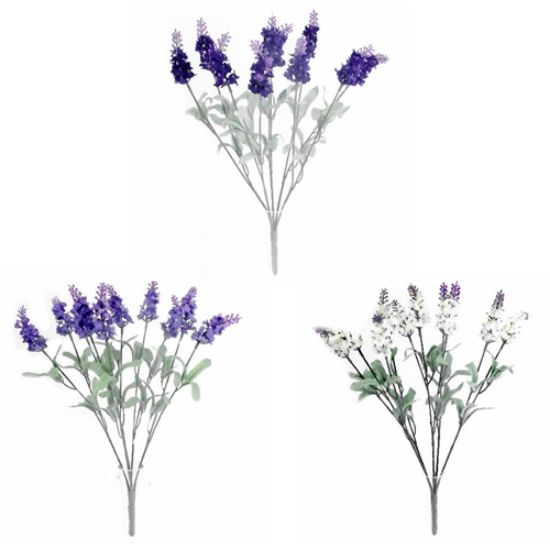 Picture of 34cm LAVENDER BUSH ASSORTED X 48pcs