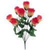 Picture of ROSEBUD BUSH (8 HEADS) ASSORTED X 36pcs