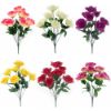 Picture of ROSE BUSH (8 HEADS) ASSORTED X 36pcs