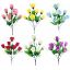 Picture of ROSEBUD BUSH (8 HEADS) ASSORTED X 36pcs