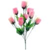 Picture of ROSEBUD BUSH (8 HEADS) ASSORTED X 36pcs