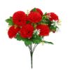 Picture of 42cm LARGE CARNATION BUSH (10 HEADS) WITH FOLIAGE ASSORTED X 24pcs