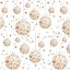 Picture of CELLOPHANE ROLL 80cm X 100met BAUBLE GOLD/SILVER