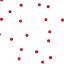 Picture of CELLOPHANE  ROLL 80cm X 100met RANDOM DOTS RED