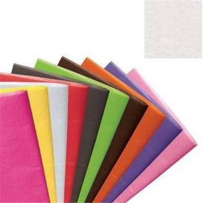 Picture of TISSUE PAPER 500 x 750mm (17gsm) X 48 SHEETS WHITE