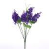 Picture of LILAC FLOWER BUSH WITH GRASS PURPLE