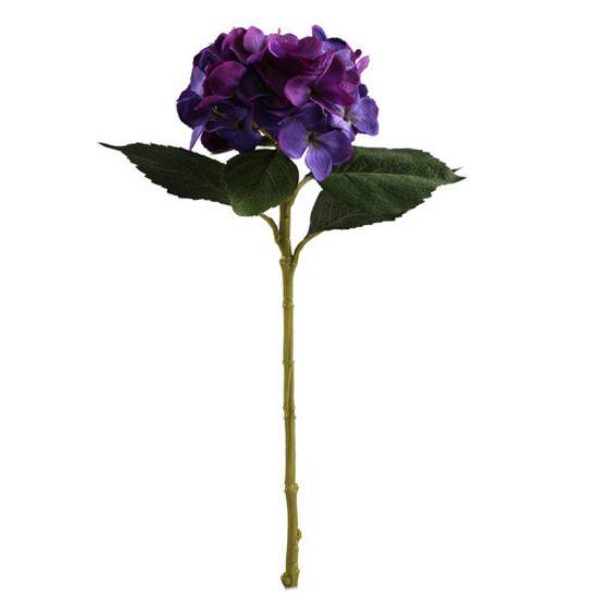 Picture of 51cm SINGLE LARGE HYDRANGEA VIOLET