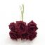 Picture of DUCHESS COLOURFAST FOAM ROSE BUNCH OF 6 BURGUNDY
