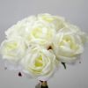 Picture of 27cm LARGE ROSE BUNDLE (BUNDLE OF 9) IVORY