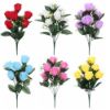 Picture of ROSEBUD BUSH (7 HEADS) ASSORTED X 36pcs