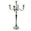 Picture of 100cm ALUMINIUM 5 ARM CANDELABRA NICKEL PLATED