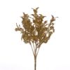 Picture of 29cm GLITTERED HOLLY BUSH (5 HEADS) ASSORTED GOLD AND SILVER X 36pcs