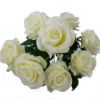 Picture of OPEN ROSE BUSH WITH GYP IVORY