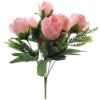 Picture of 33cm ROSE BUSH WITH GYP ASSORTED X 48pcs