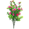 Picture of 33cm PLASTIC MINI ROSE BUSH ASSORTED X 48pcs