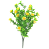 Picture of 33cm PLASTIC MINI ROSE BUSH ASSORTED X 48pcs