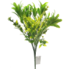 Picture of 33cm PLASTIC FILLER BUSH ASSORTED GREEN/YELLOW X 48pcs