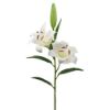 Picture of 85cm LARGE TIGER LILY SPRAY IVORY