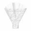 Picture of ROSES FLOWER SLEEVES 50x44x12cm WHITE X 50pcs