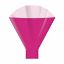 Picture of TRANSLUCENT FLOWER SLEEVES 50x44x12cm FUCHSIA X 50pcs