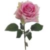 Picture of 74cm LUXURY LARGE SINGLE VELVET TOUCH OPEN ROSE PINK