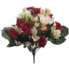 Picture of 38cm ROSEBUD AND ALSTROEMERIA BUSH RED