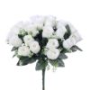 Picture of 41cm ROSEBUD BUSH (24 HEADS) WITH GYP IVORY