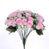 Picture of 41cm ROSEBUD BUSH (24 HEADS) WITH GYP PINK