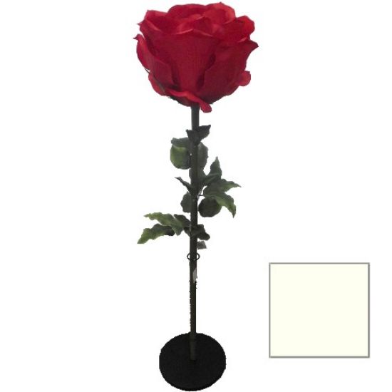 Picture of 108cm LARGE SINGLE ROSE IVORY