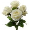 Picture of LARGE PREMIUM OPEN ROSE BUSH (7 HEADS) IVORY