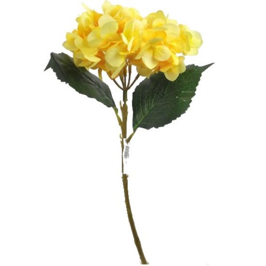 Picture of 46cm SINGLE HYDRANGEA YELLOW