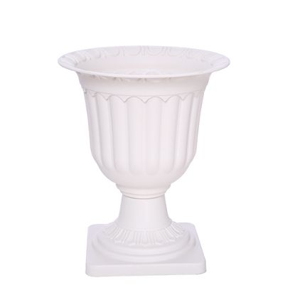 Picture of 35cm PLASTIC LARGE FLOWER VASE IVORY