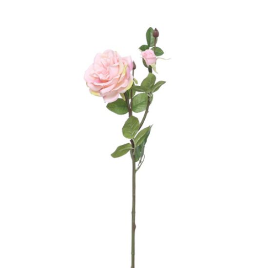 Picture of 62cm GARDEN ROSE SPRAY PEACH/PINK