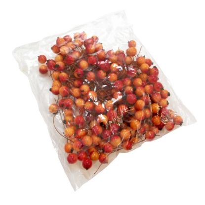 Picture of 11mm BERRIES ORANGE/RED X BAG OF 192pcs