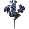 Picture of 37cm PANSY BUSH (6 STEMS) ASSORTED X 48pcs