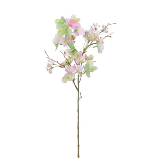 Picture of 51cm HYDRANGEA SPRAY PINK/GREEN