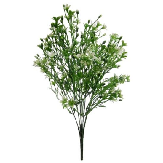 Picture of 35cm PLASTIC FILLER BUSH GREEN/WHITE