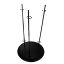 Picture of 60cm ROUND BASE TRIPLE LEG IRON FLOWER STAND FOR GIANT FLOWERS BLACK
