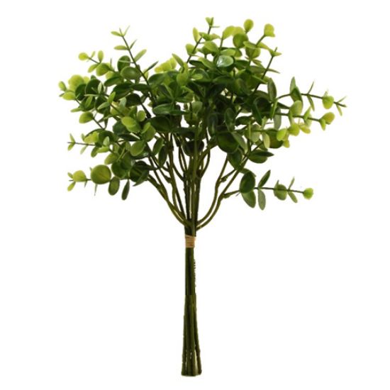 Picture of 36cm PLASTIC EUCALYPTUS BUNDLE GREEN